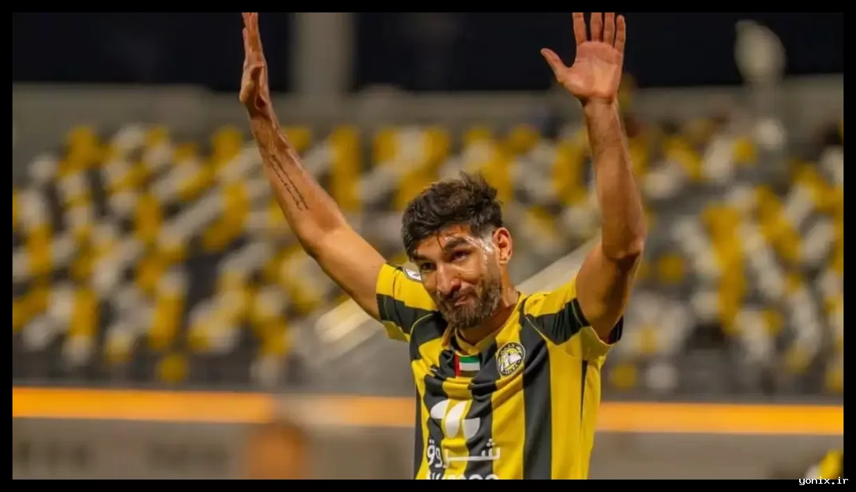 شهریار مغانلو در لیگ امارات برای الاتحاد کلبا دبل کرد