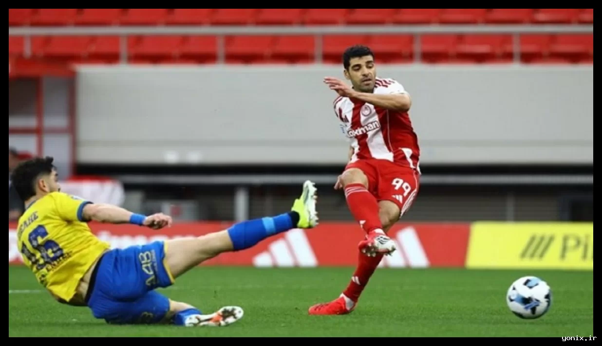 پیروزی المپیاکوس بعد از ۵ ماه بدون گلزنی مهدی طارمی